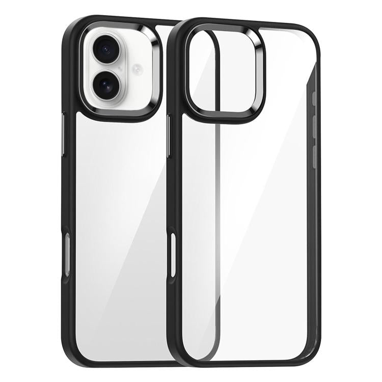 For iPhone 16 Plus Kalebol Gold Shield PC Hybrid TPU Phone Case