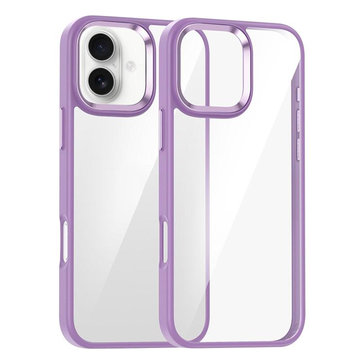 For iPhone 16 Plus Kalebol Gold Shield PC Hybrid TPU Phone Case