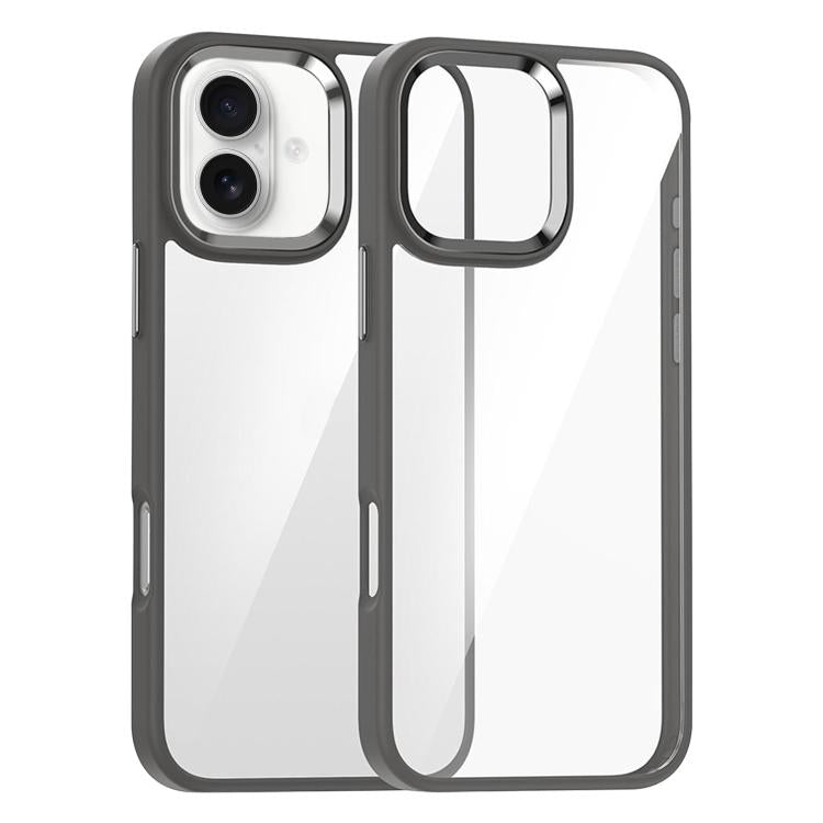 For iPhone 16 Plus Kalebol Gold Shield PC Hybrid TPU Phone Case