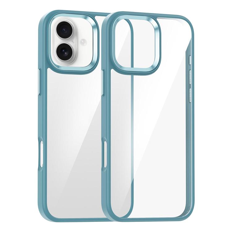 For iPhone 16 Kalebol Gold Shield PC Hybrid TPU Phone Case
