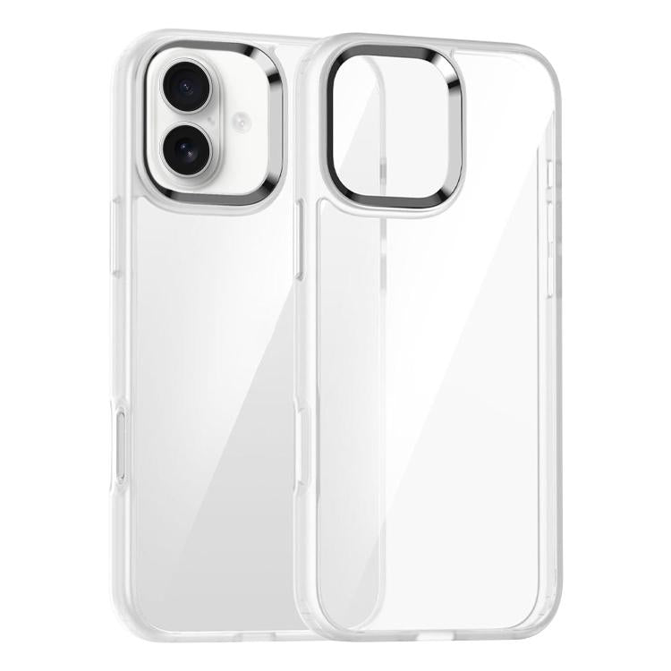 For iPhone 16 Kalebol Gold Shield PC Hybrid TPU Phone Case