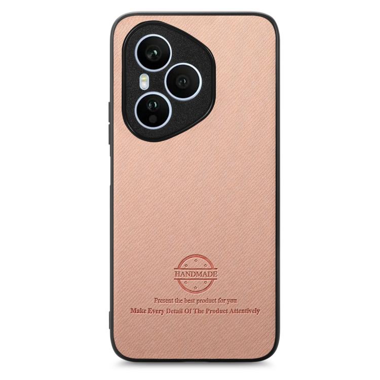 For Honor 400 Global Twill Fabric Leather Skin Back Phone Case