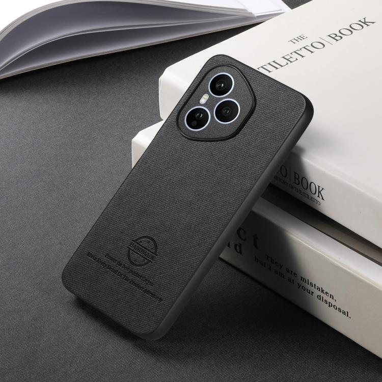 For Honor 400 Pro Global Twill Fabric Leather Skin Back Phone Case