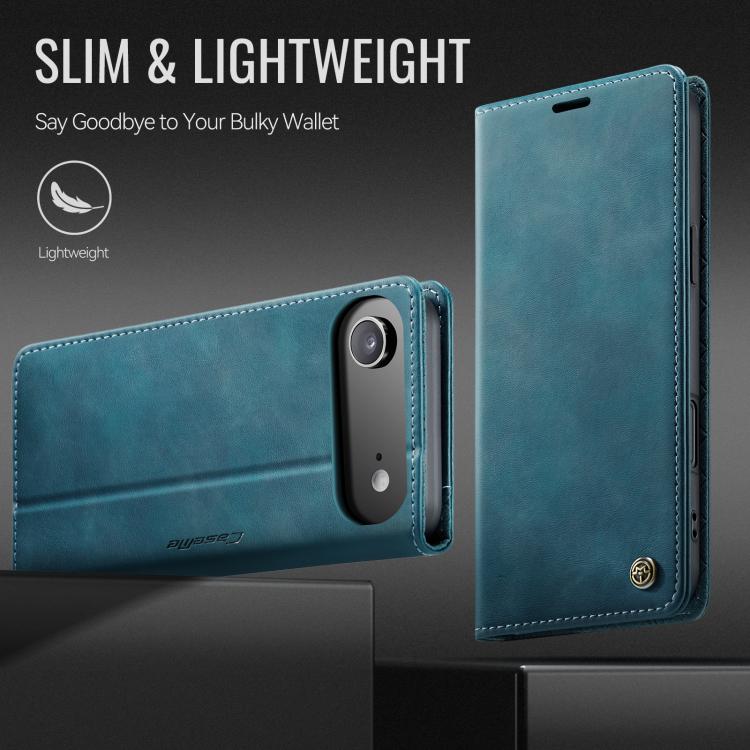 For iPhone Air CaseMe 033 Calf Leather Lining Microfibre RFID Blocking Phone Case