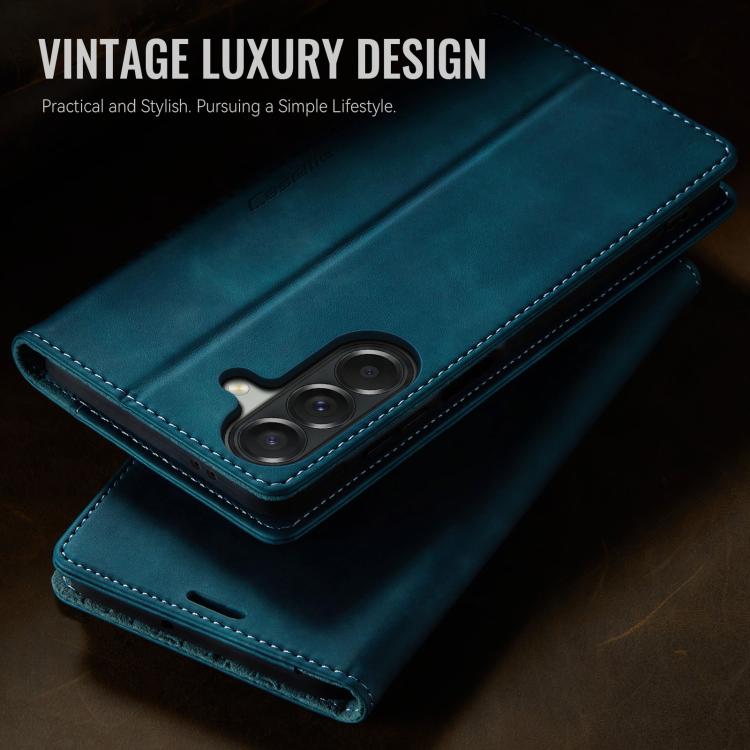 For Galaxy A37 5G CaseMe 033 Calf Leather Lining Microfibre RFID Blocking Phone Case