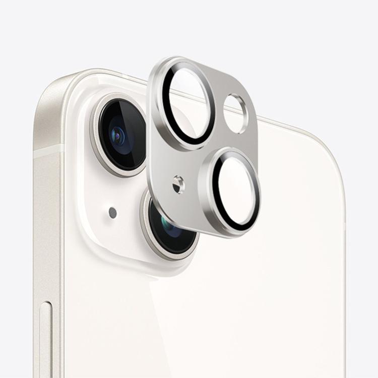 For iPhone 14 Plus Kalebol Armor Full-Coverage Metal Lens Ring Protector Film