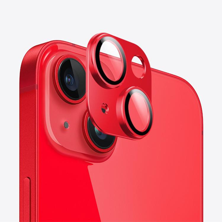 For iPhone 14 Kalebol Armor Full-Coverage Metal Lens Ring Protector Film
