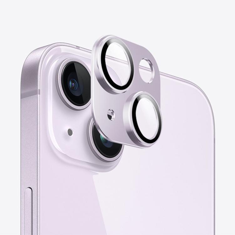For iPhone 14 Kalebol Armor Full-Coverage Metal Lens Ring Protector Film