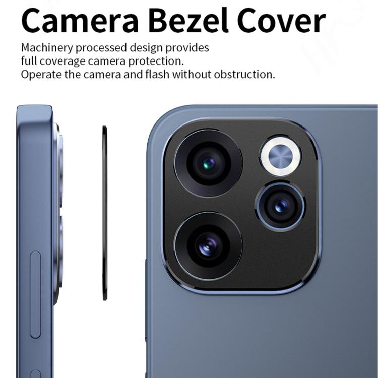 For OPPO Reno15 F / 15 FS Kalebol Black Metal Hollow Lens Protection Ring