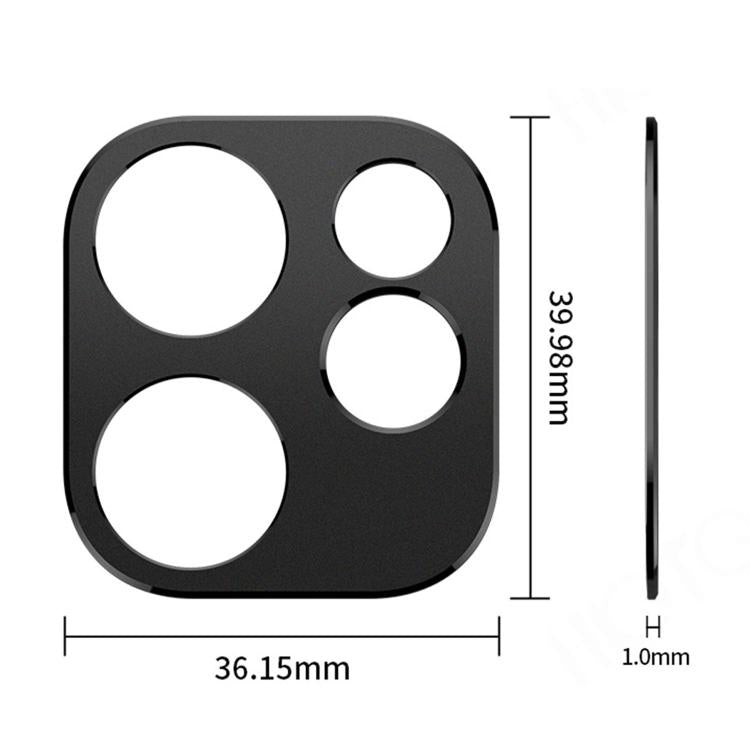For OPPO Reno15 F / 15 FS Kalebol Black Metal Hollow Lens Protection Ring