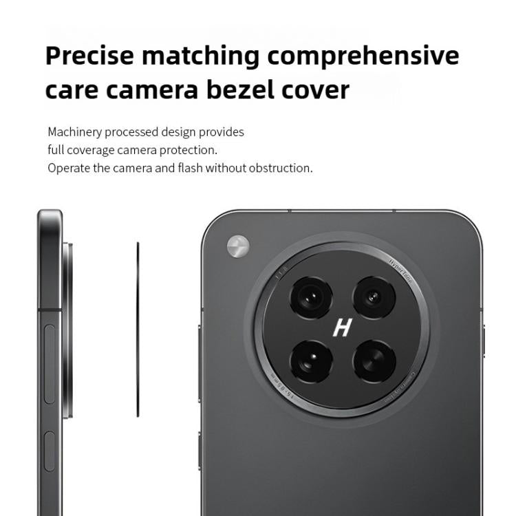 For OPPO Find N5 Kalebol Black Metal Hollow Lens Protection Ring