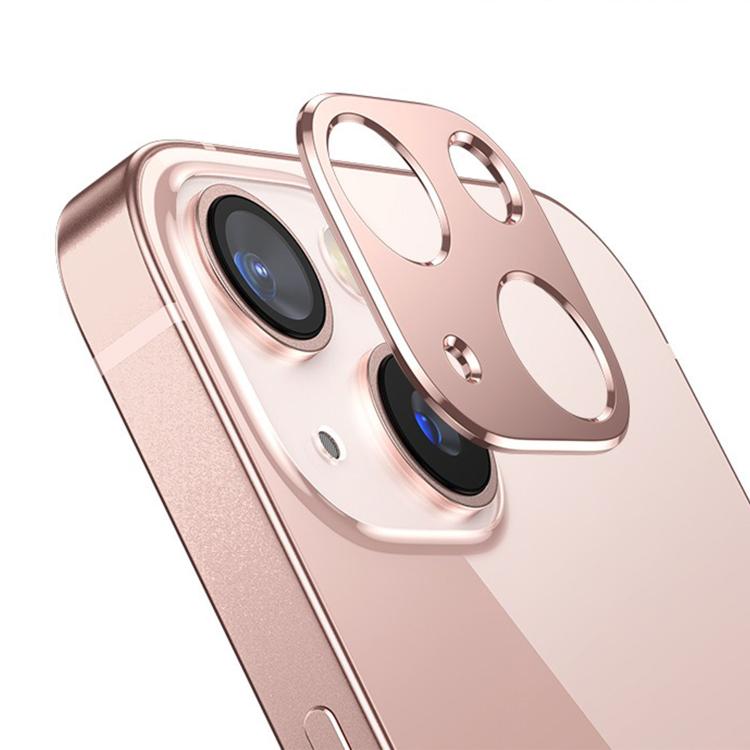 For iPhone 13  Kalebol Metal Hollow Lens Protection Ring