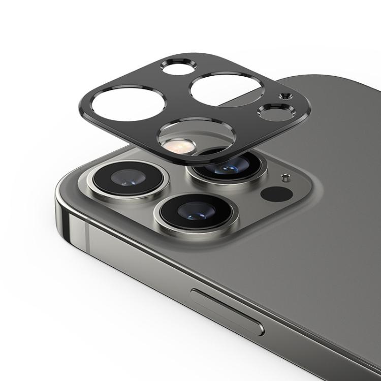 For iPhone 14 Pro Kalebol Metal Hollow Lens Protection Ring