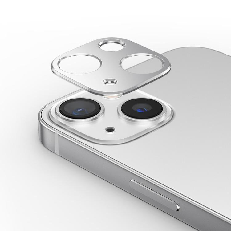 For iPhone 14 Plus Kalebol Metal Hollow Lens Protection Ring