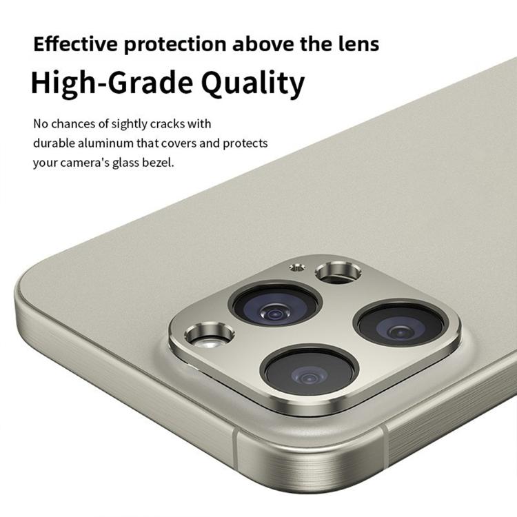 For iPhone 14 Kalebol Metal Hollow Lens Protection Ring