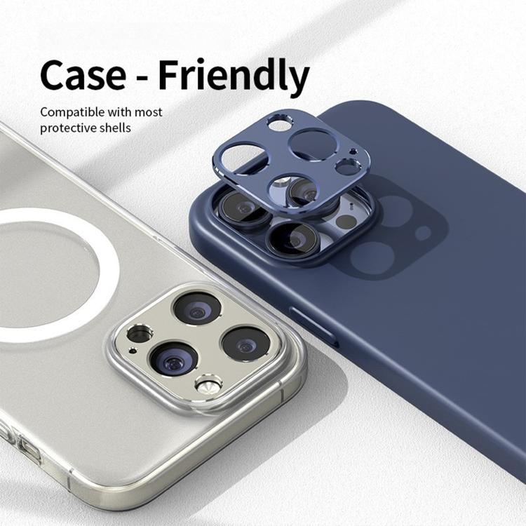 For iPhone 15 Pro Max Kalebol Metal Hollow Lens Protection Ring