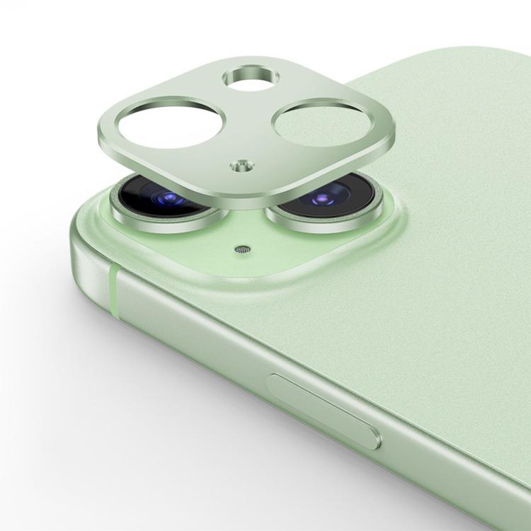 For iPhone 15 Plus Kalebol Metal Hollow Lens Protection Ring