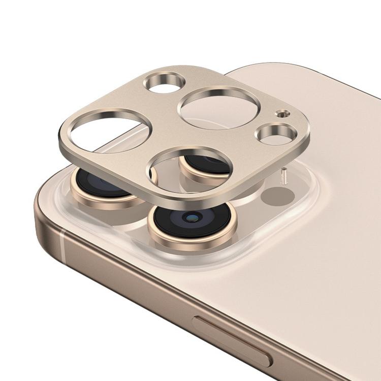 For iPhone 16 Pro Max Kalebol Metal Hollow Lens Protection Ring