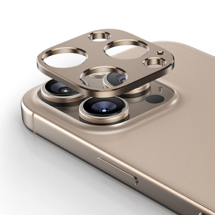 For iPhone 16 Pro Max Kalebol Metal Hollow Lens Protection Ring