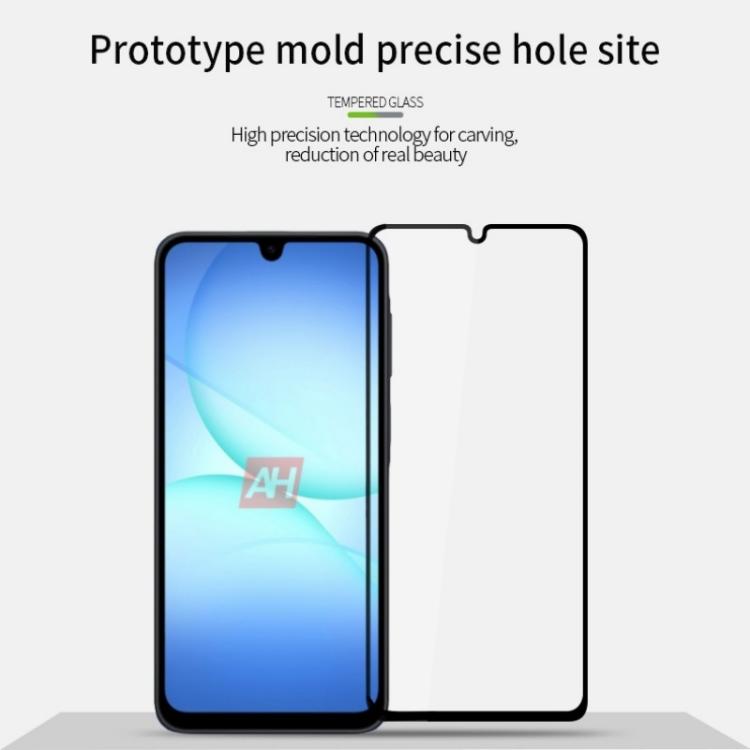 For Galaxy A17 / A16 / A26 MOFI 9H 2.5D Full Screen Tempered Glass Film - Black