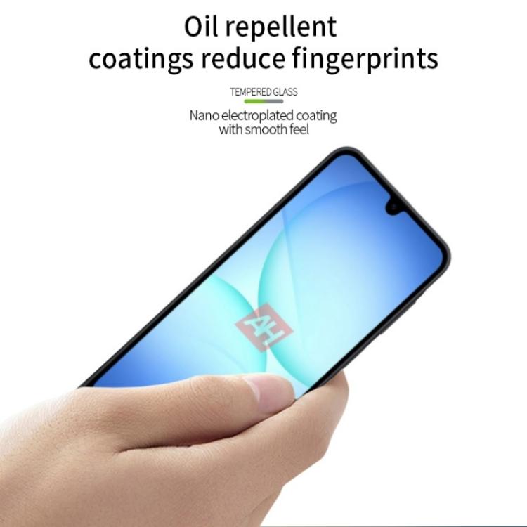 For Galaxy A17 / A16 / A26 MOFI 9H 2.5D Full Screen Tempered Glass Film - Black