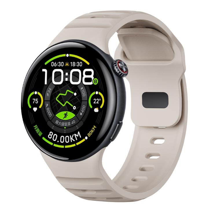 For vivo Watch 5 Reverse Buckle Silicone Watch Band