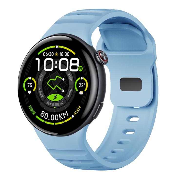 For vivo Watch 5 Reverse Buckle Silicone Watch Band
