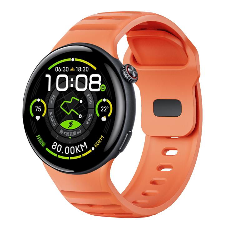 For vivo Watch 5 Reverse Buckle Silicone Watch Band