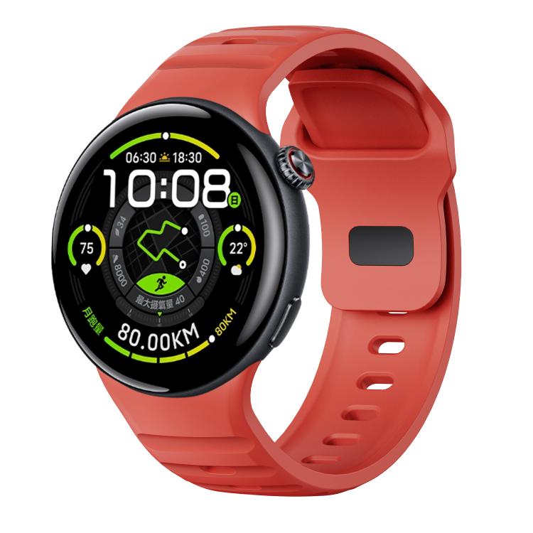 For vivo Watch 5 Reverse Buckle Silicone Watch Band