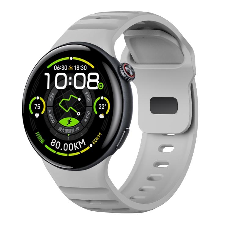 For vivo Watch 5 Reverse Buckle Silicone Watch Band