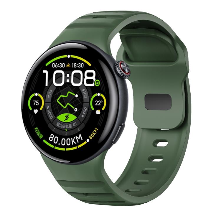 For vivo Watch 5 Reverse Buckle Silicone Watch Band