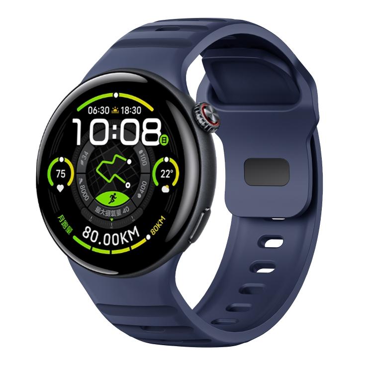 For vivo Watch 5 Reverse Buckle Silicone Watch Band