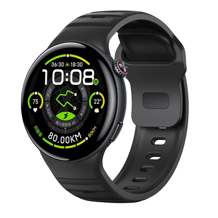 For vivo Watch 5 Reverse Buckle Silicone Watch Band