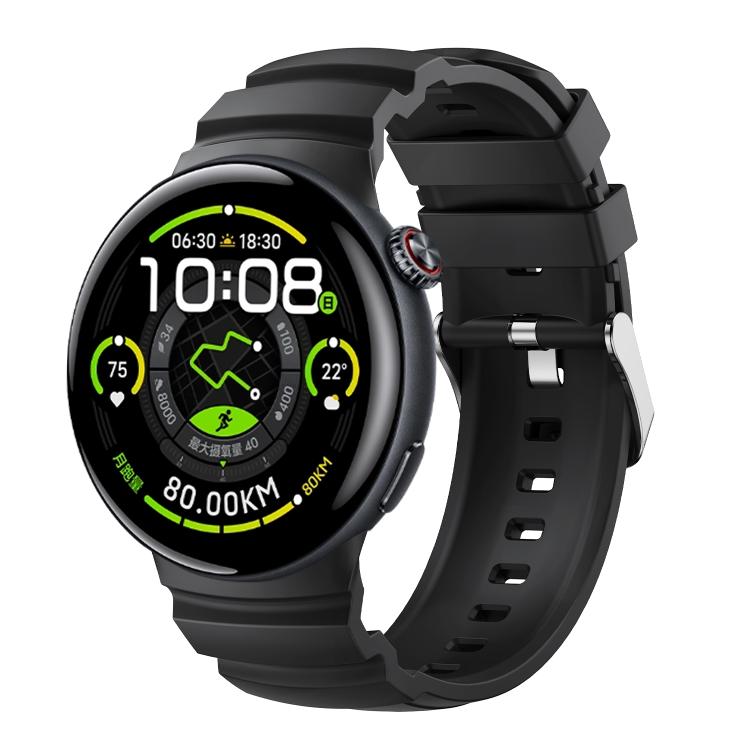 For vivo Watch 5 Solid Color Pin Buckle Sport Silicone Watch Band