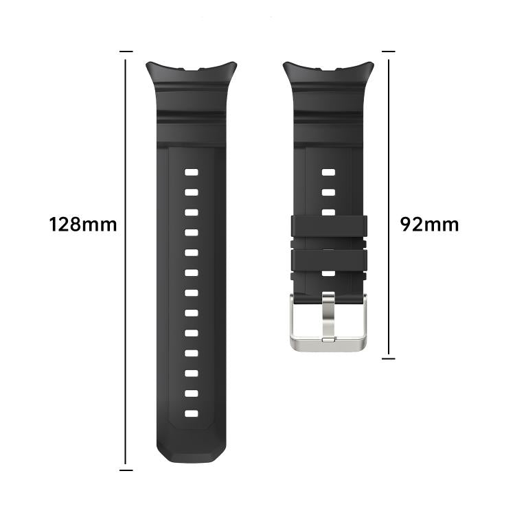 For vivo Watch 5 Solid Color Pin Buckle Sport Silicone Watch Band