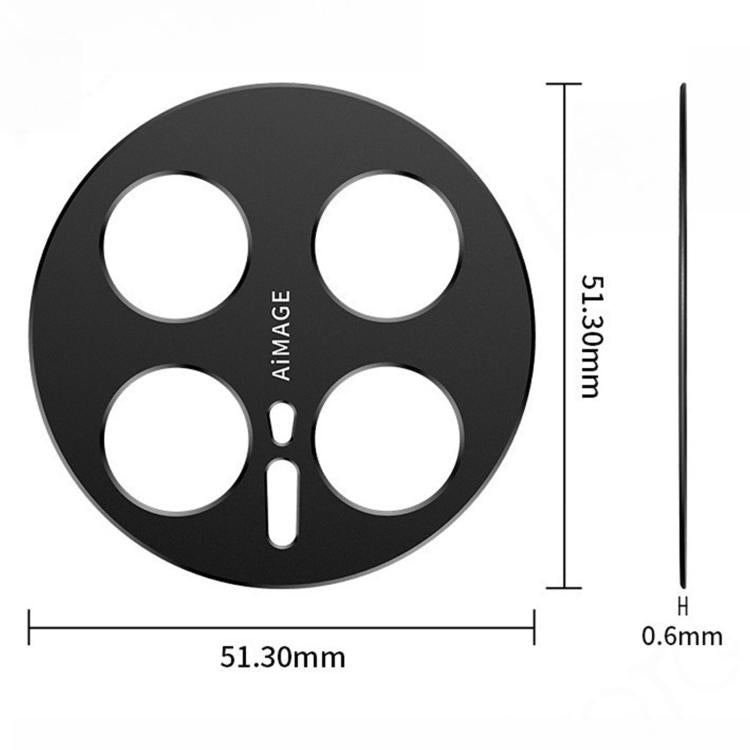 For Honor Magic8 Pro Kalebol Metal Hollow Lens Protection Ring