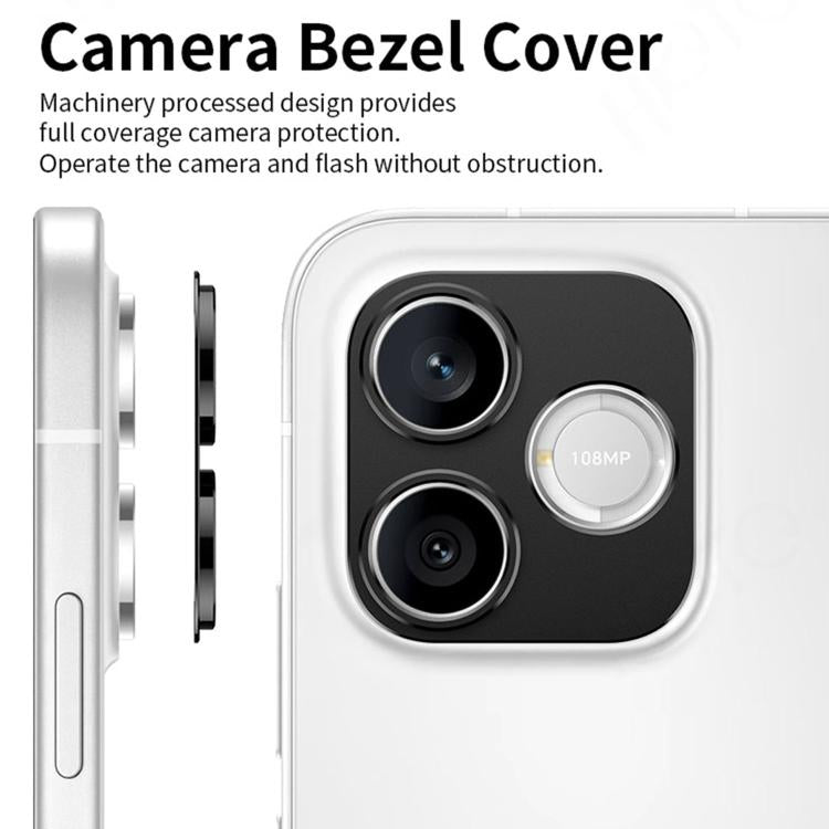 For Honor 600 Lite Global  Kalebol Metal Hollow Lens Protection Ring
