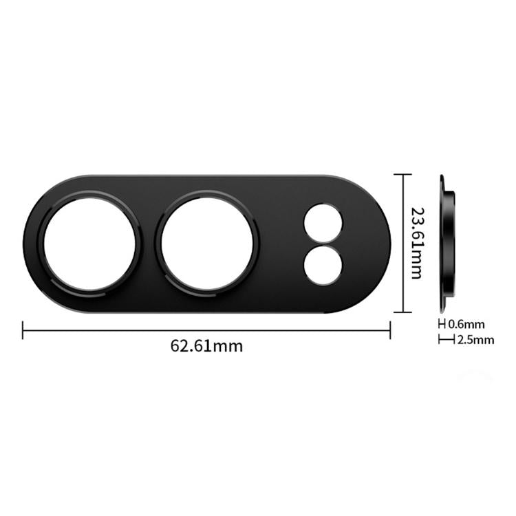 For Honor 500 Global 155.8mm Kalebol Metal Hollow Lens Protection Ring