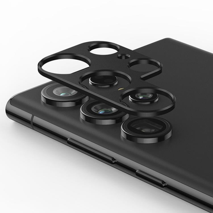 For Samsung Galaxy S24 Ultra 5G Kalebol Metal Hollow Lens Protection Ring