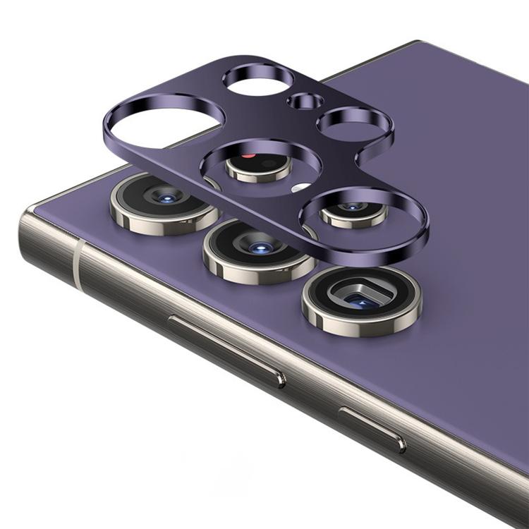 For Samsung Galaxy S24 Ultra 5G Kalebol Metal Hollow Lens Protection Ring