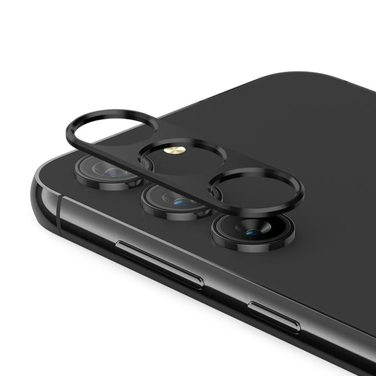 For Samsung Galaxy S24+ 5G Kalebol Metal Hollow Lens Protection Ring