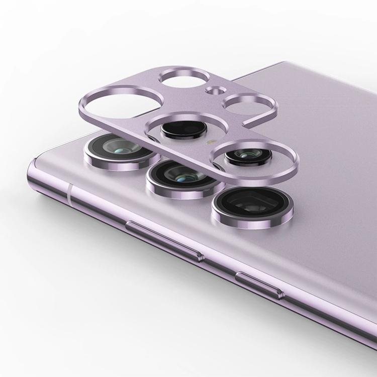 For Samsung Galaxy S23 Ultra 5G Kalebol Metal Hollow Lens Protection Ring