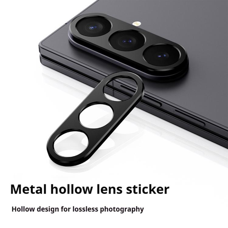 For Samsung Galaxy Z Fold7 5G Kalebol Metal Hollow Lens Protection Ring