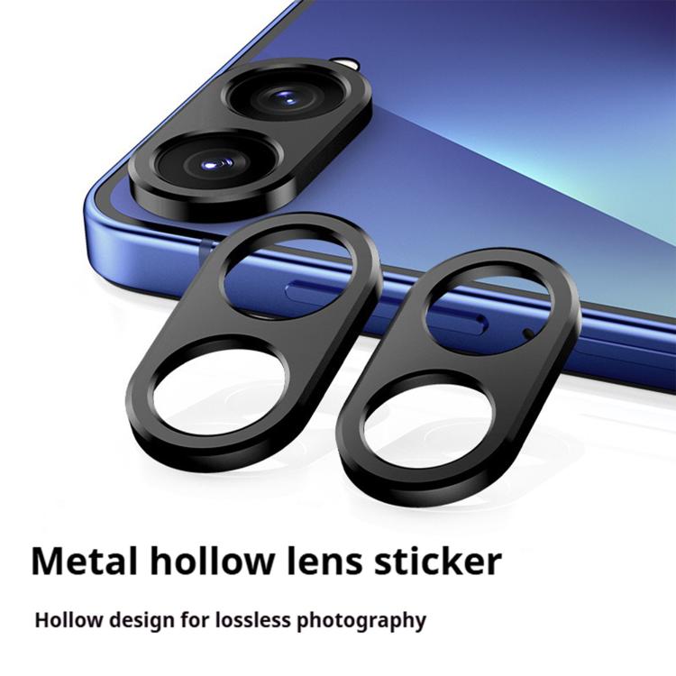 For Samsung Galaxy Z Flip7 5G Kalebol Metal Hollow Lens Protection Ring
