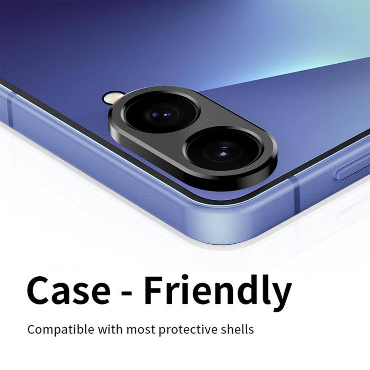 For Samsung Galaxy Z Flip7 5G Kalebol Metal Hollow Lens Protection Ring