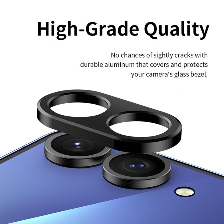For Samsung Galaxy Z Flip7 FE Kalebol Metal Hollow Lens Protection Ring
