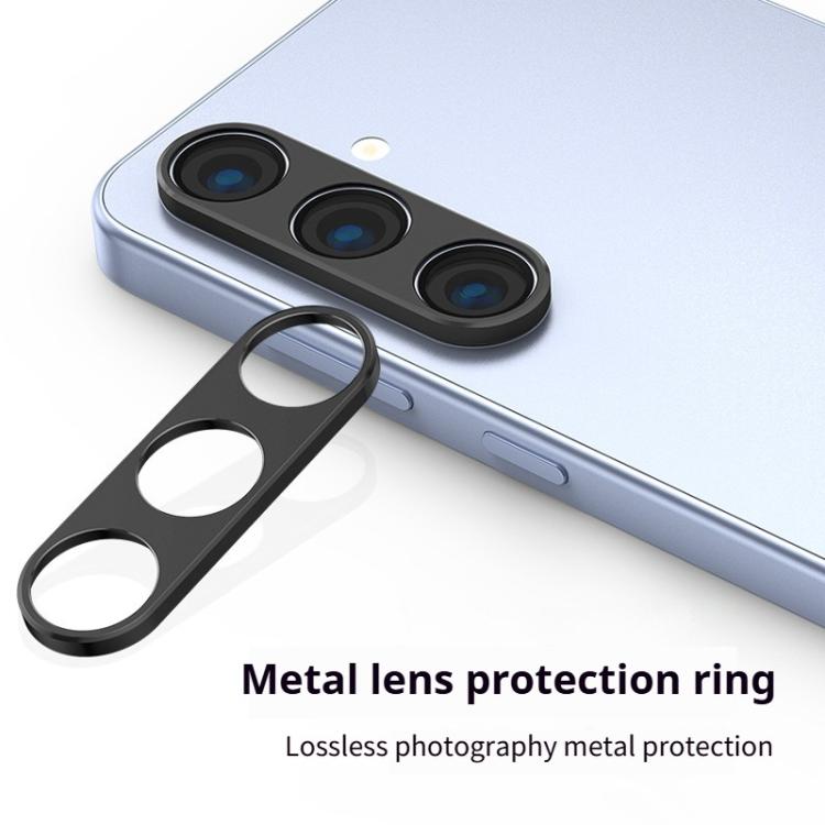 For Samsung Galaxy A57 5G Kalebol Metal Hollow Lens Protection Ring