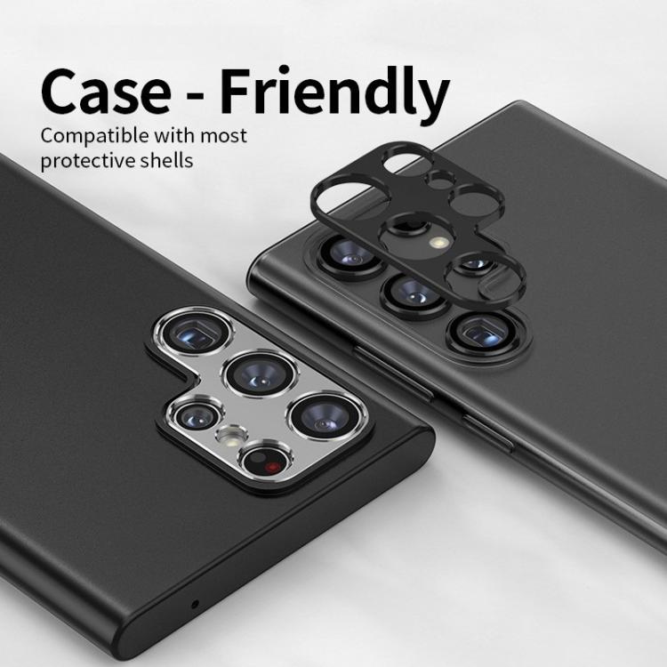 For Samsung Galaxy A56 5G Kalebol Metal Hollow Lens Protection Ring