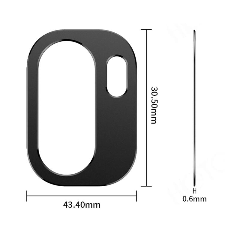 For OnePlus Ace 6 Kalebol Metal Hollow Lens Protection Ring