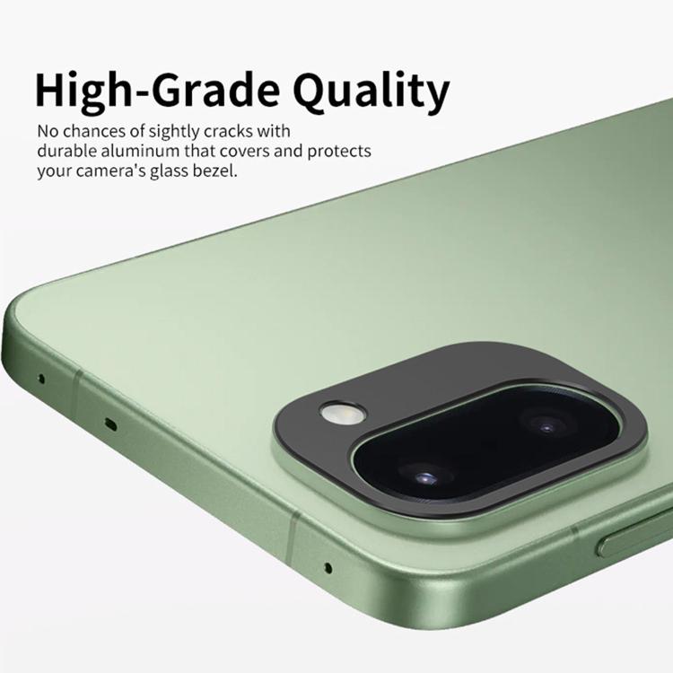 For OnePlus 15R Kalebol Metal Hollow Lens Protection Ring